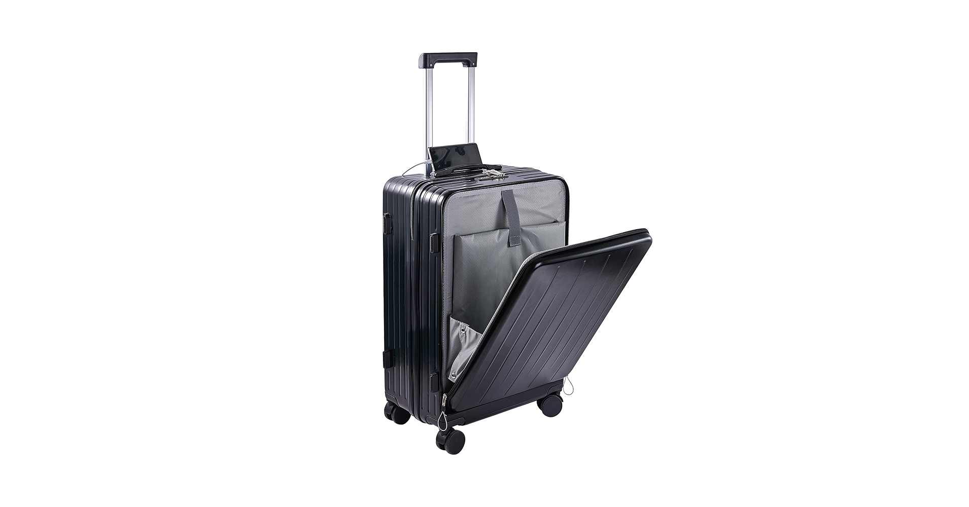 Amazon | 【ミツバストア】スーツケース フロントオープン